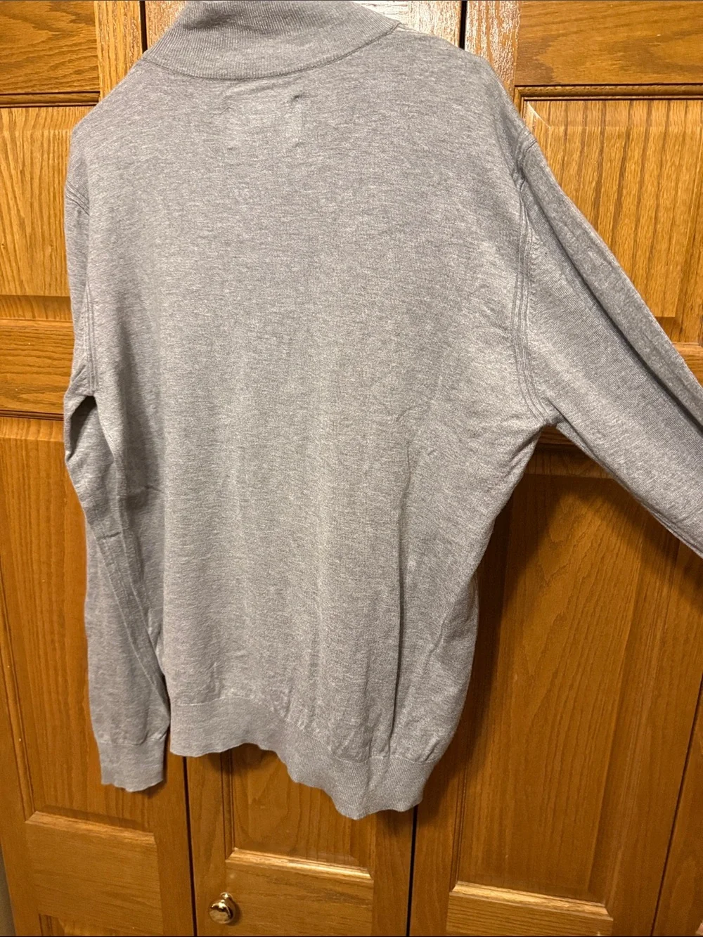 Indigo Men’s Cardigan Gray Full-Zip Sweater-XL